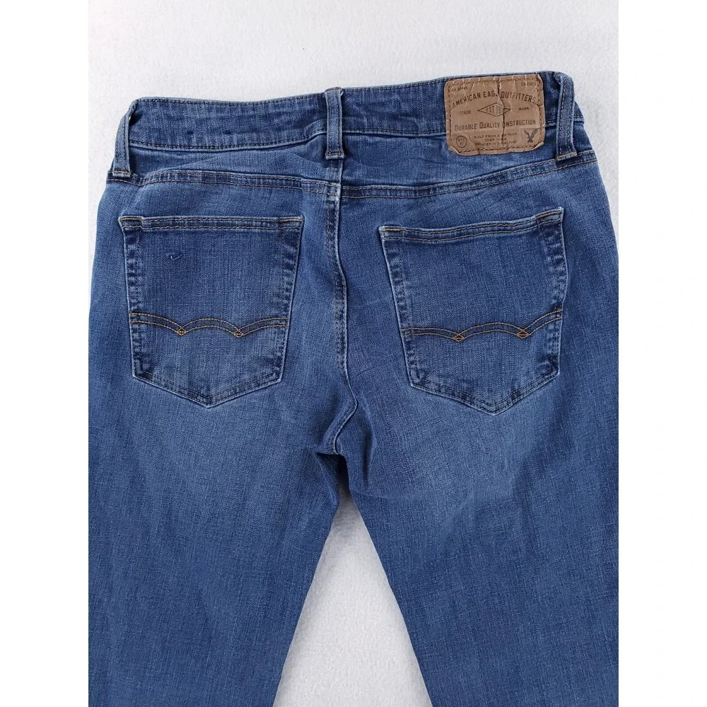 American Eagle Jeans Mens 29x30* Slim Straight Modern Stretch Denim Pants Medium